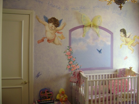 Angelic baby room